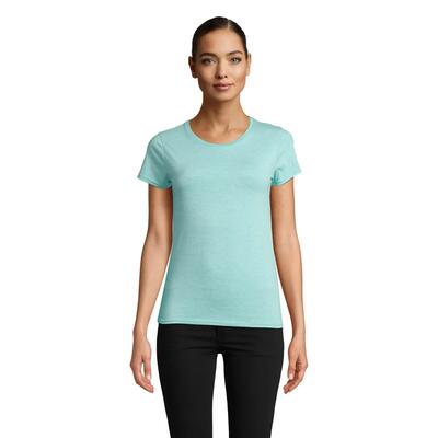 Dames crusader polycotton tshirt (beige heide)