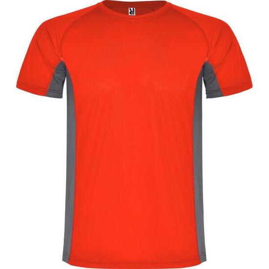 Tshirt SHANGHAI Homme (Rouge / Anthracite)