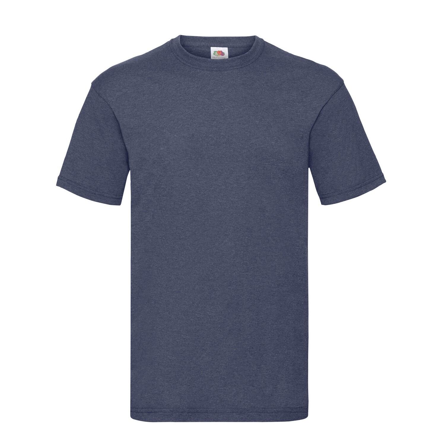 Tricou Drumeții În Natură Fruit Of The Loom Valueweight Adulți
