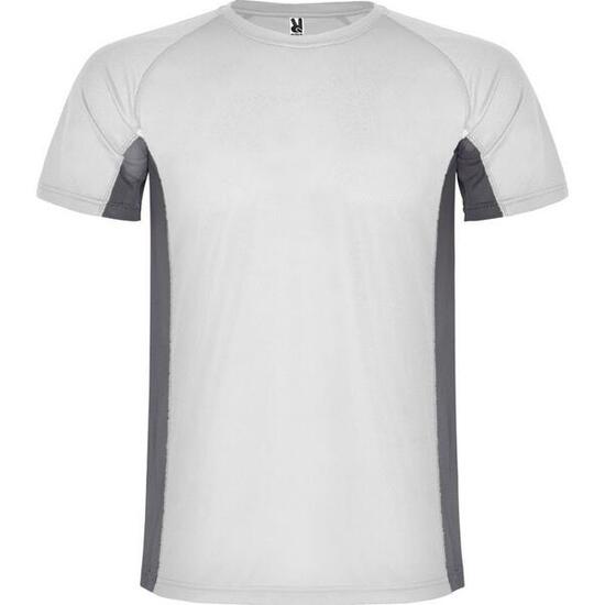 Tshirt SHANGHAI Homme (Blanc / Anthracite)