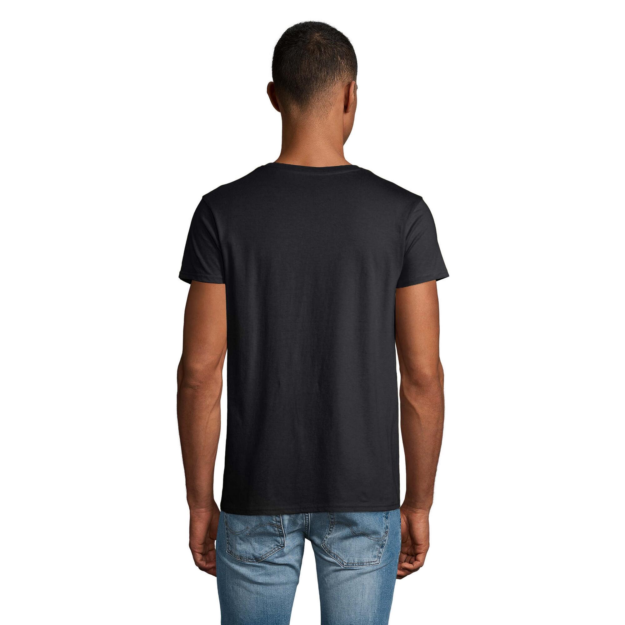 Tshirt CRUSADER Homme (Gris Foncé Uni) 2/3