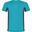 Tshirt SHANGHAI Enfant (Turquoise Vif / Anthracite)