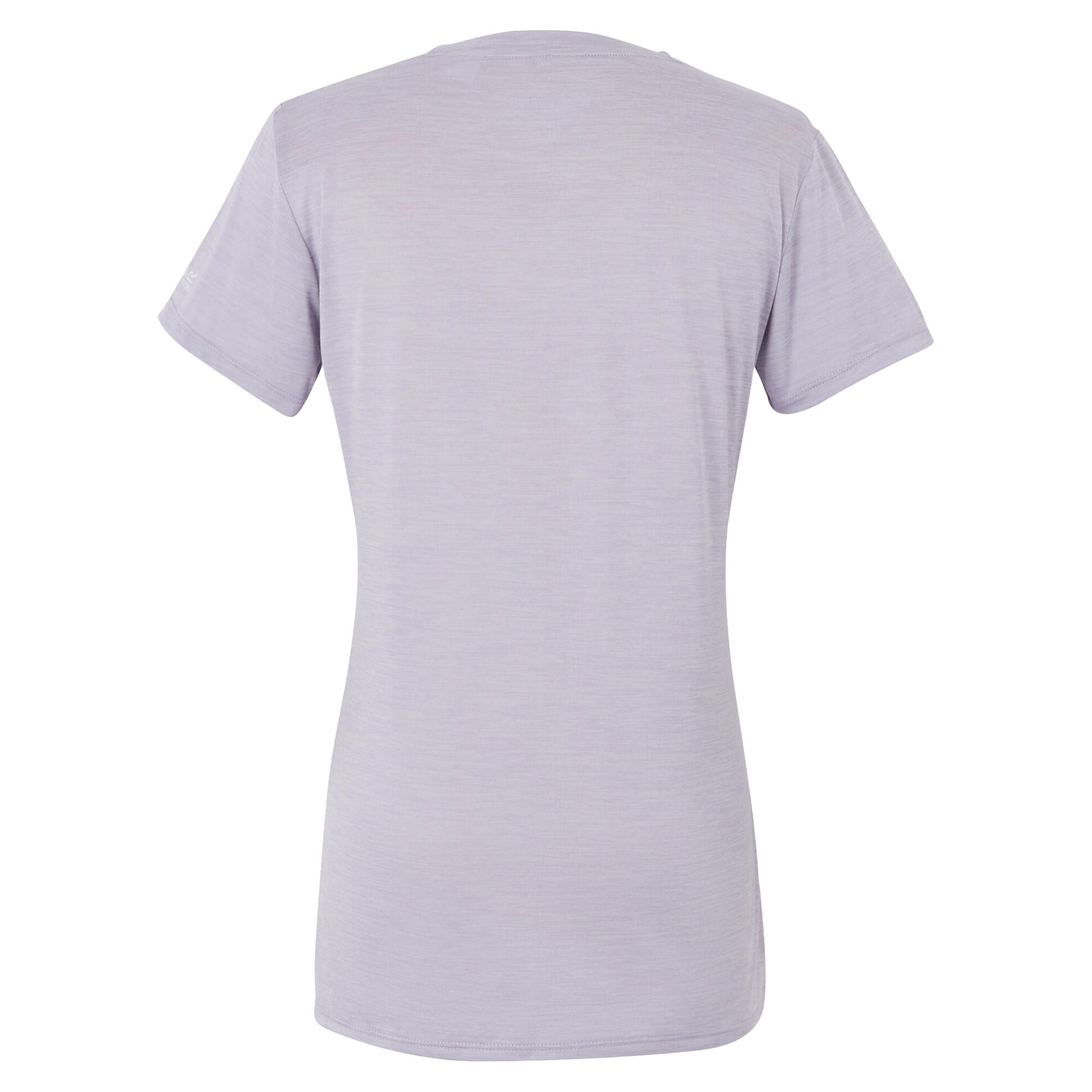 Womens/Ladies Fingal IX Landscape TShirt (Wisteria Marl) 2/5