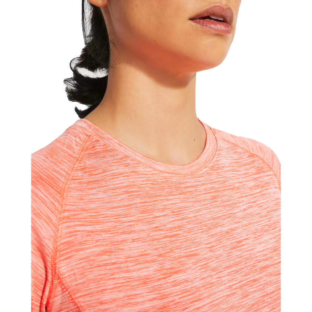 Camiseta Austin para Mujer Coral Fluorescente Jaspeado 2/2