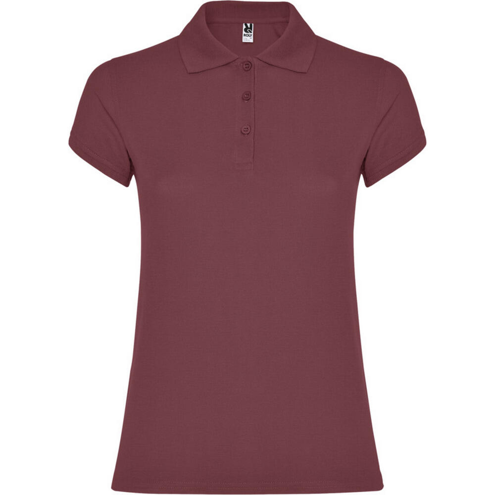 Roly - Polo Star Femme (rouge Baie) - T-shirt Manches Courtes - Rouge - 40 M - Decathlon