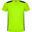 Tshirt DETROIT Adulte (Vert Clair / Noir Uni)