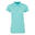 Polo Manches Courtes REMEX Femme (Bleu Ciel Uni)