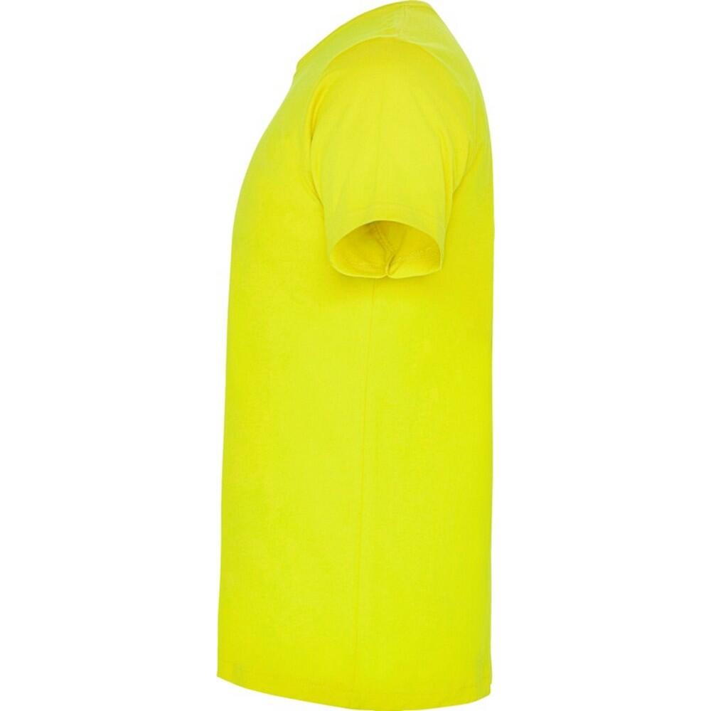 Heren Dogo Premium TShirt (Citroen-Lime) 3/4