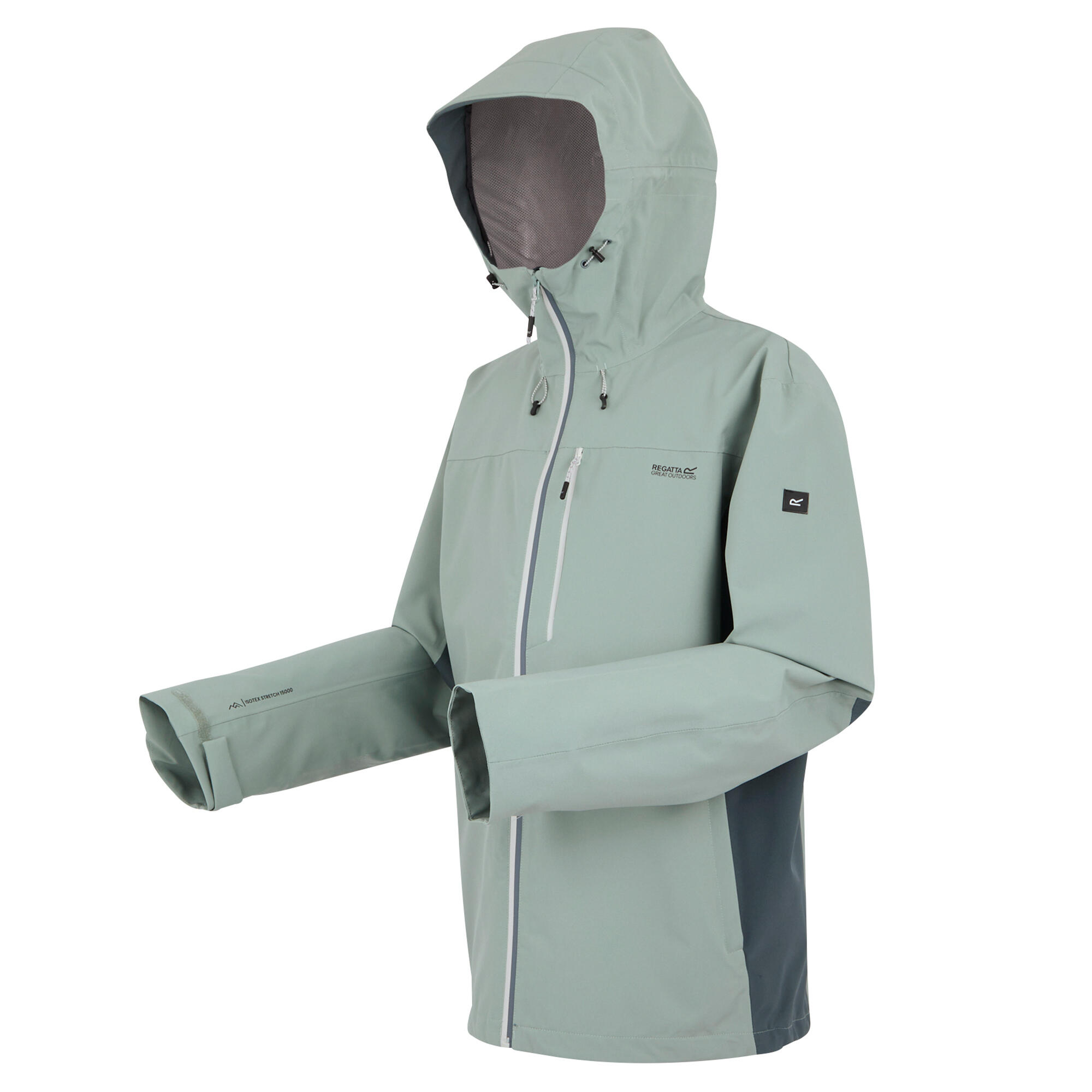 Giacca Impermeabile Uomo Regatta Birchdale II Ghiacciaio Tempo Burrascoso 4/5