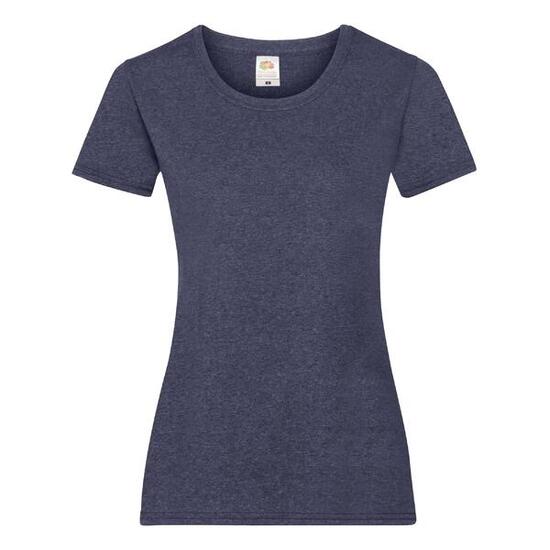 Dames Valueweight TShirt (Vintage Heide Navy)