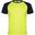 Tshirt INDIANAPOLIS Enfant (Bleu Marine / Jaune Fluo)