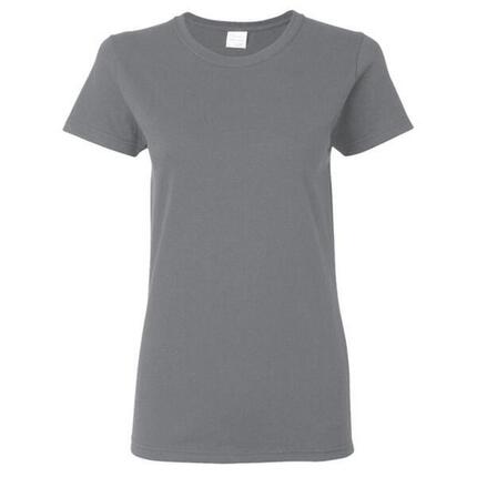 Tshirt À Manches Courtes Coupe Féminine Femme (Bleu Roi)