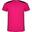 Tshirt DETROIT Adulte (Fuchsia / Noir Uni)