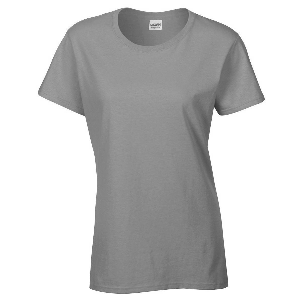 Tshirt À Manches Courtes Coupe Féminine Femme (Graphite) 2/3