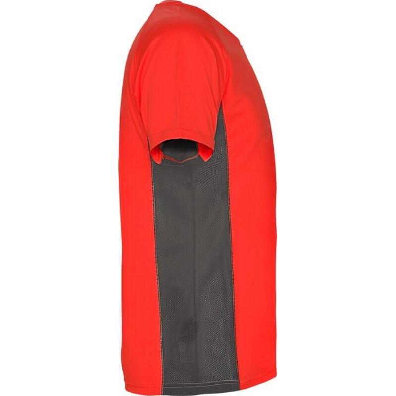 Tshirt SHANGHAI Enfant (Rouge / Anthracite) 3/4
