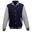 Blouson D'université Adulte (Bleu Marine Oxford / Gris Chiné)