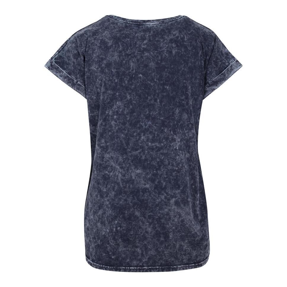 Koszulka Damska Z Przedłużonymi Ramionami Acid Wash