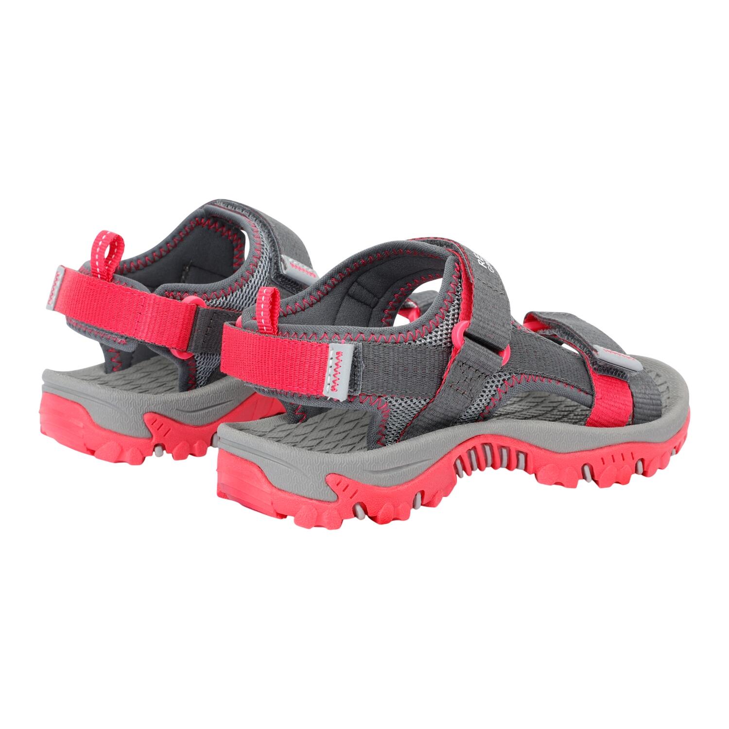 Sandalen "Blaze" Kinder Granitgrau/Pop Rosa 2/5