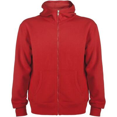 Montblanc full zip hoodie voor volwassenen (rood)