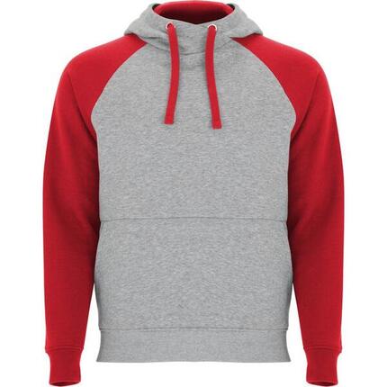 Sweat À Capuche BADET Adulte (Gris Chiné / Noir)