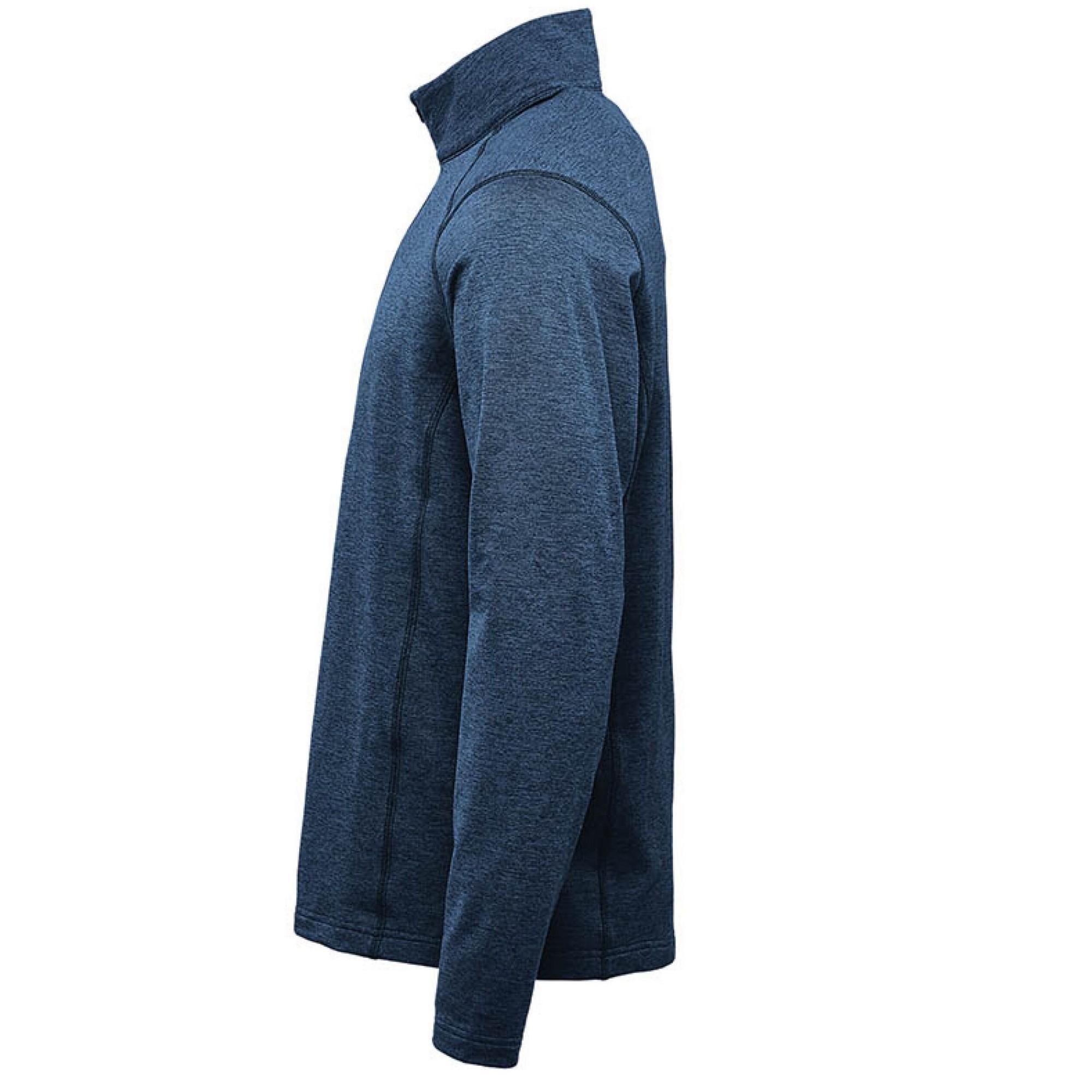 Sweat TREELINE Homme (Bleu Marine Foncé Chiné) 3/4