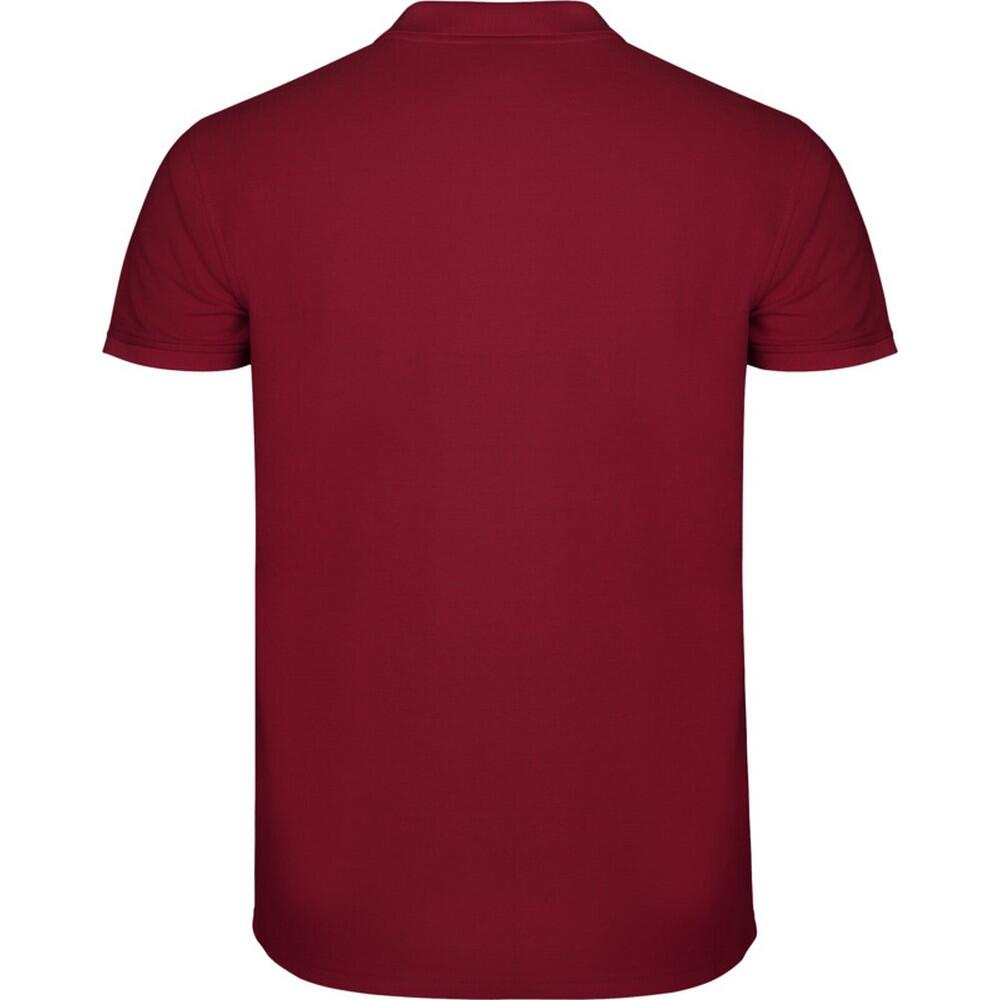 Polo STAR Homme (Pourpre Foncé) 2/4