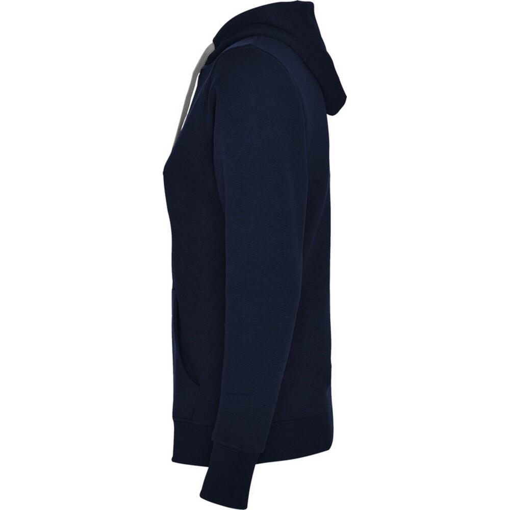 Felpa Con Cappuccio Donna Roly Urban Blu Navy Grigio Erica 3/4
