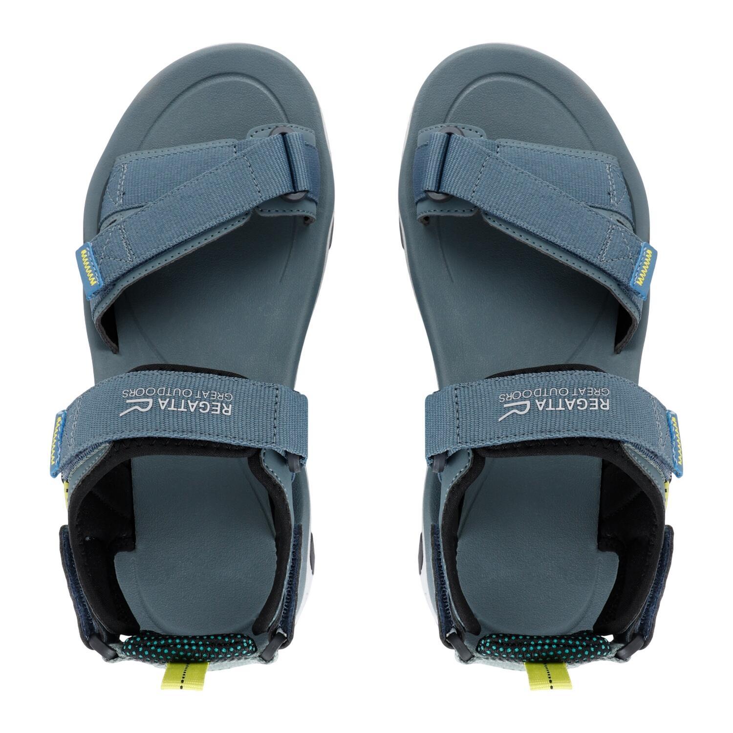 Sandalen "Blaze" Herren Grau/Wilde Limette 4/5