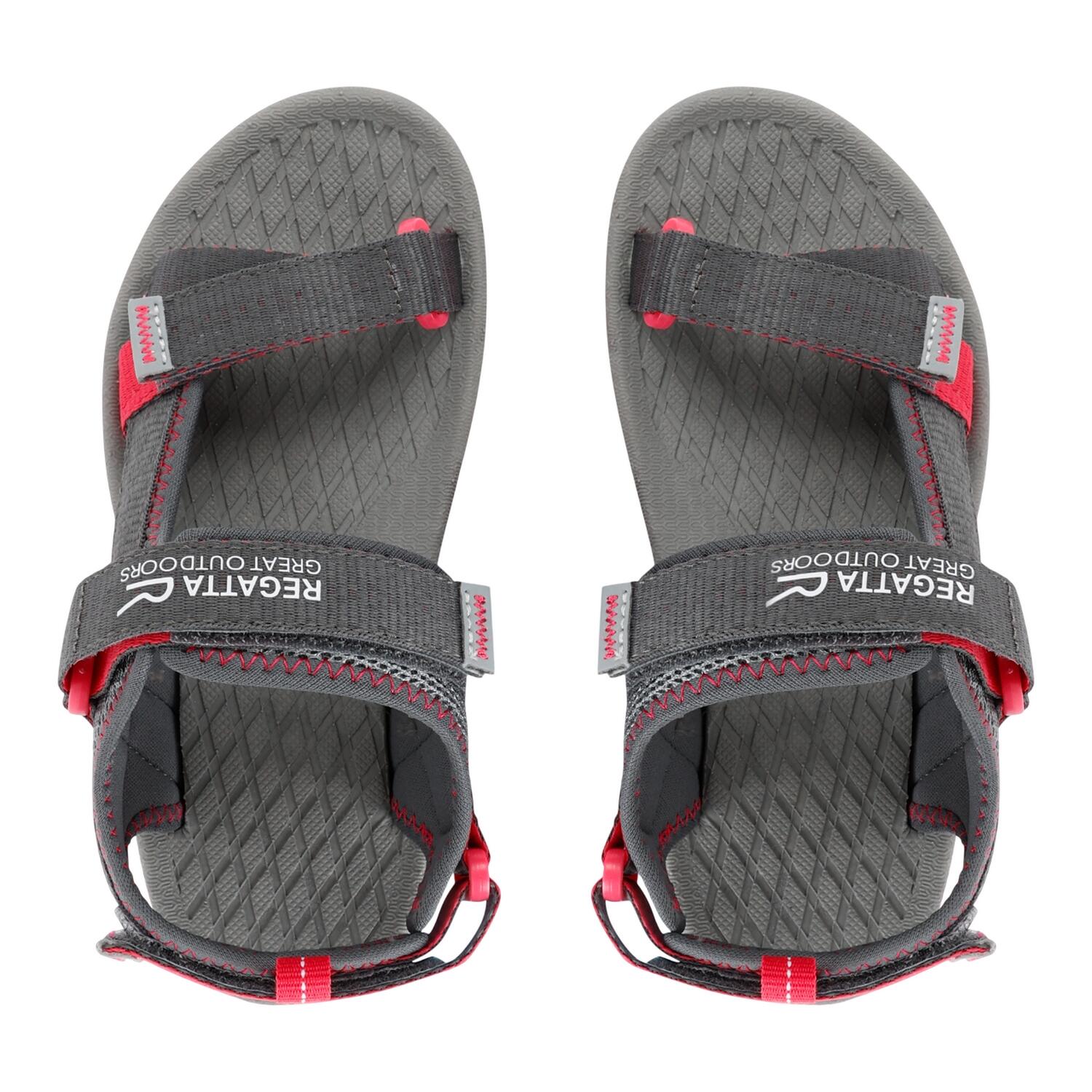Sandalen "Blaze" Kinder Granitgrau/Pop Rosa 4/5