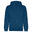 Capuz orgânico adulto Unisex Tinta azul