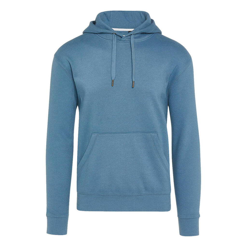 Unisex Adult Sig Tagless Hoodie (Steel Blue)