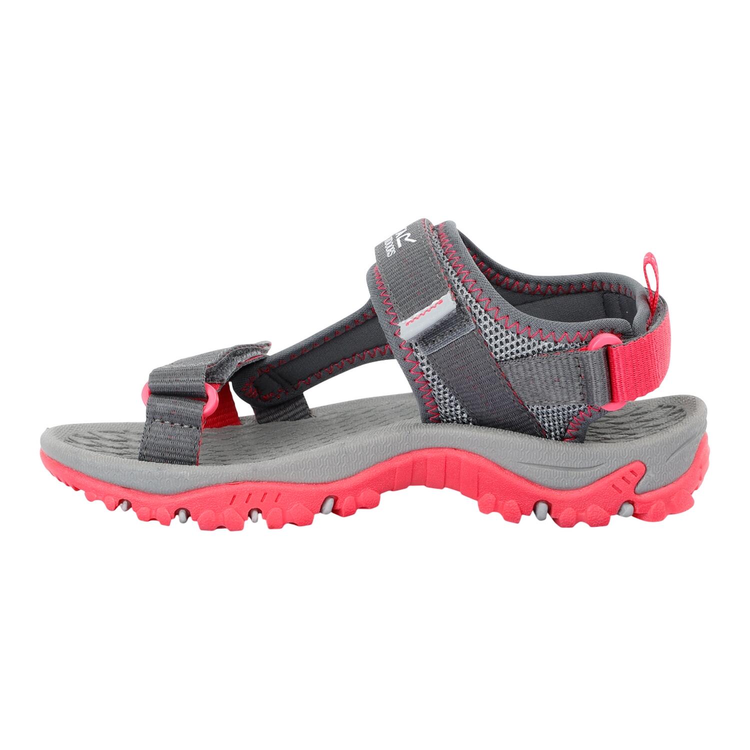 Sandalen "Blaze" Kinder Granitgrau/Pop Rosa 3/5