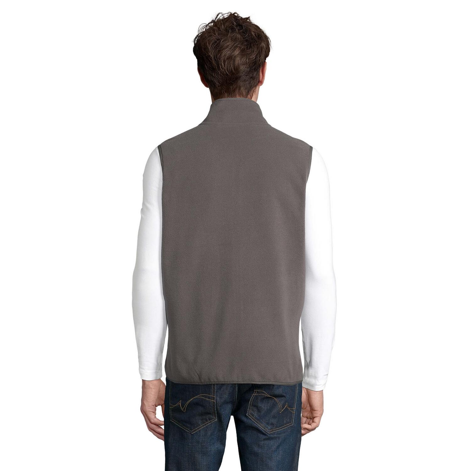 Veste Sans Manches FACTOR Adulte (Gris Charbon Uni) 2/4