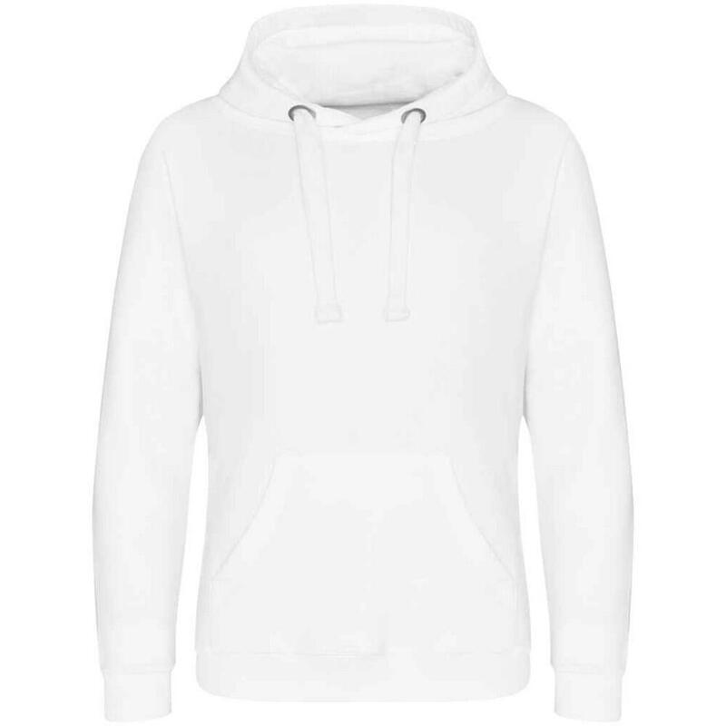 Sweat À Capuche JUST HOODS GRADUATE Homme (Blanc)
