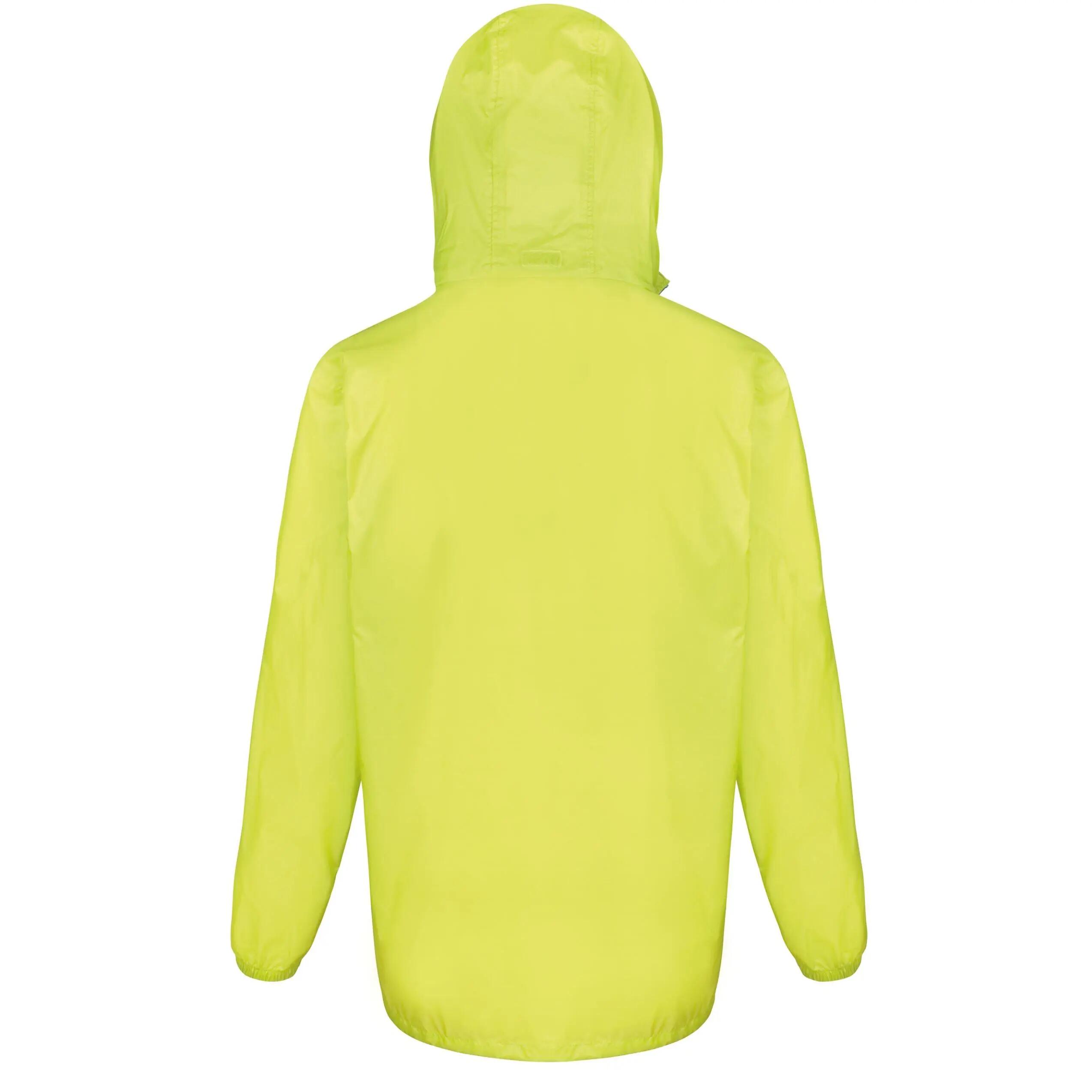 Casaco Packaway leve para homem (Lima / Azul Real) 2/3