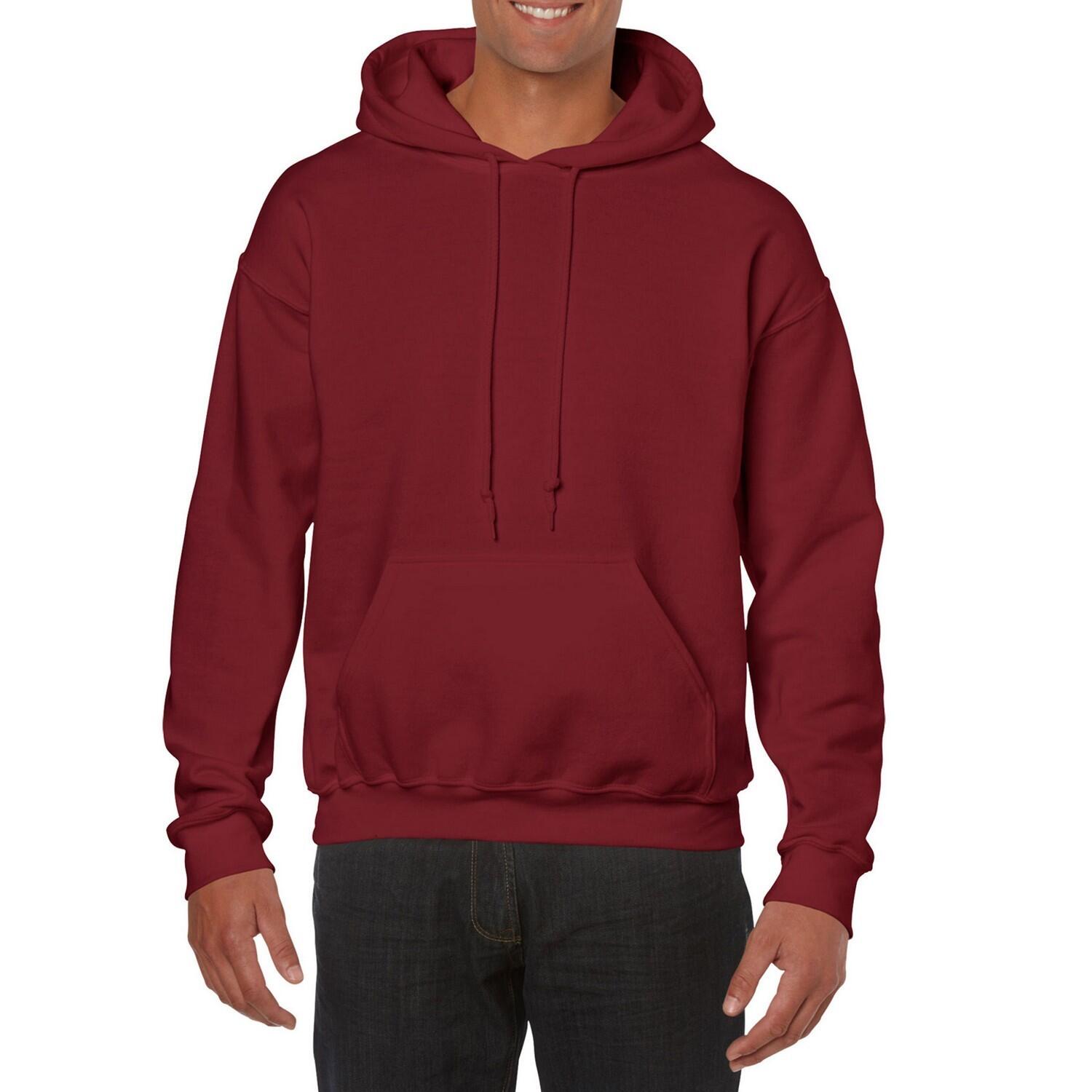 Felpa Con Cappuccio Adulto Unisex Gildan Carbone