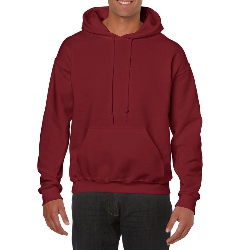 Sweat À Capuche Adulte (Pourpre Foncé)