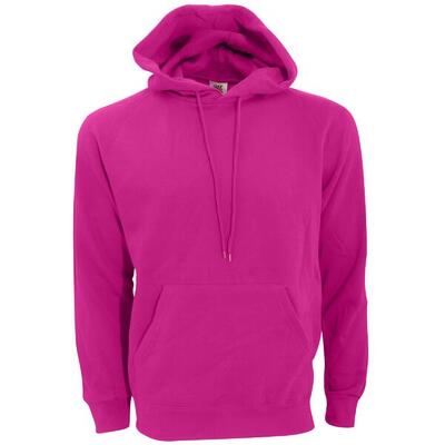 Heren gewone hooded sweatshirt top / hoodie (koninklijk)