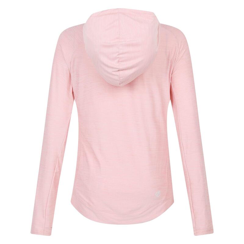 Sweat À Capuche SPRINT CITY Femme (Rose Cristal Chiné)