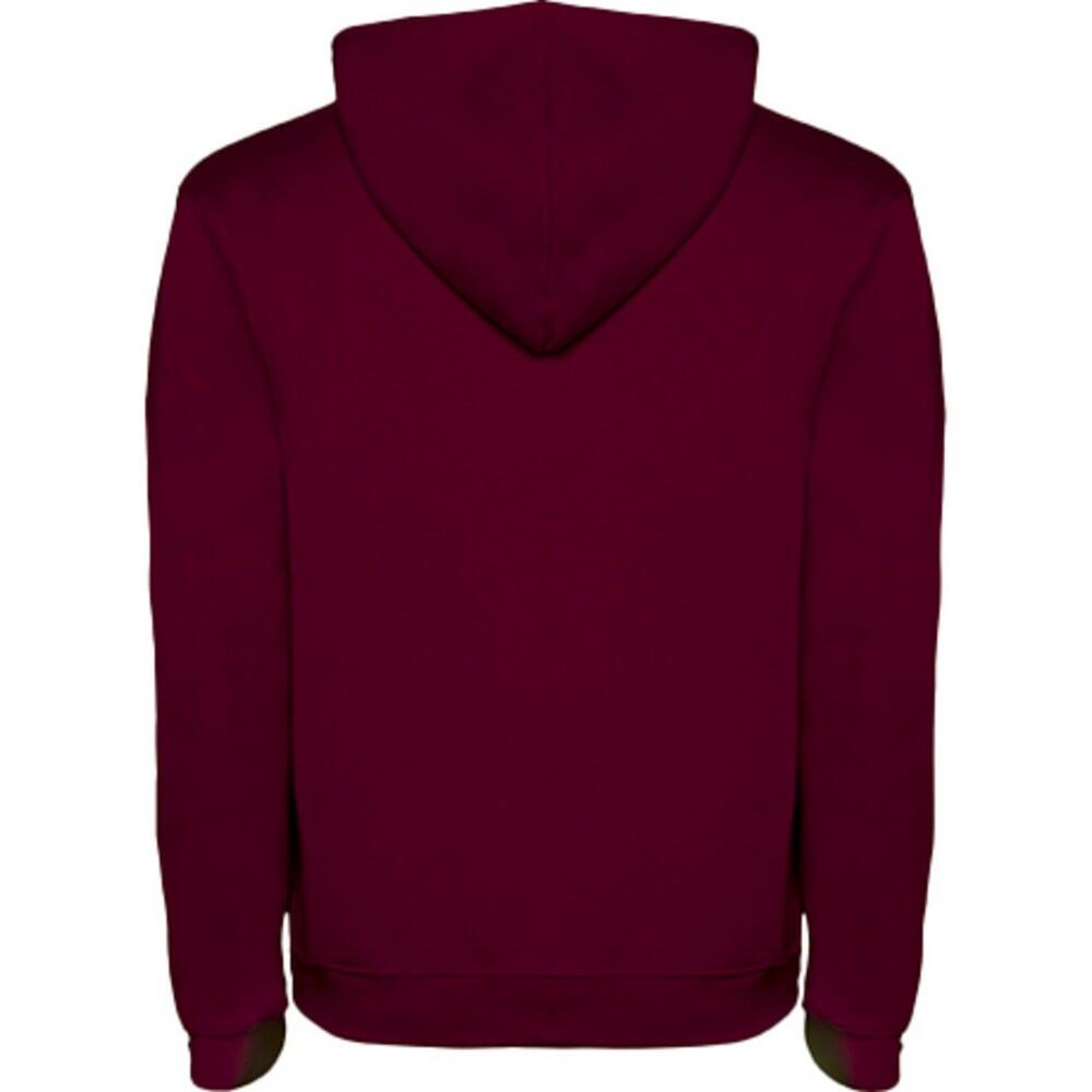 Sweat À Capuche URBAN Homme (Pourpre / Gris Chiné) 2/4