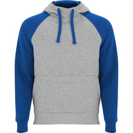 Sweat À Capuche BADET Adulte (Gris Chiné / Noir)