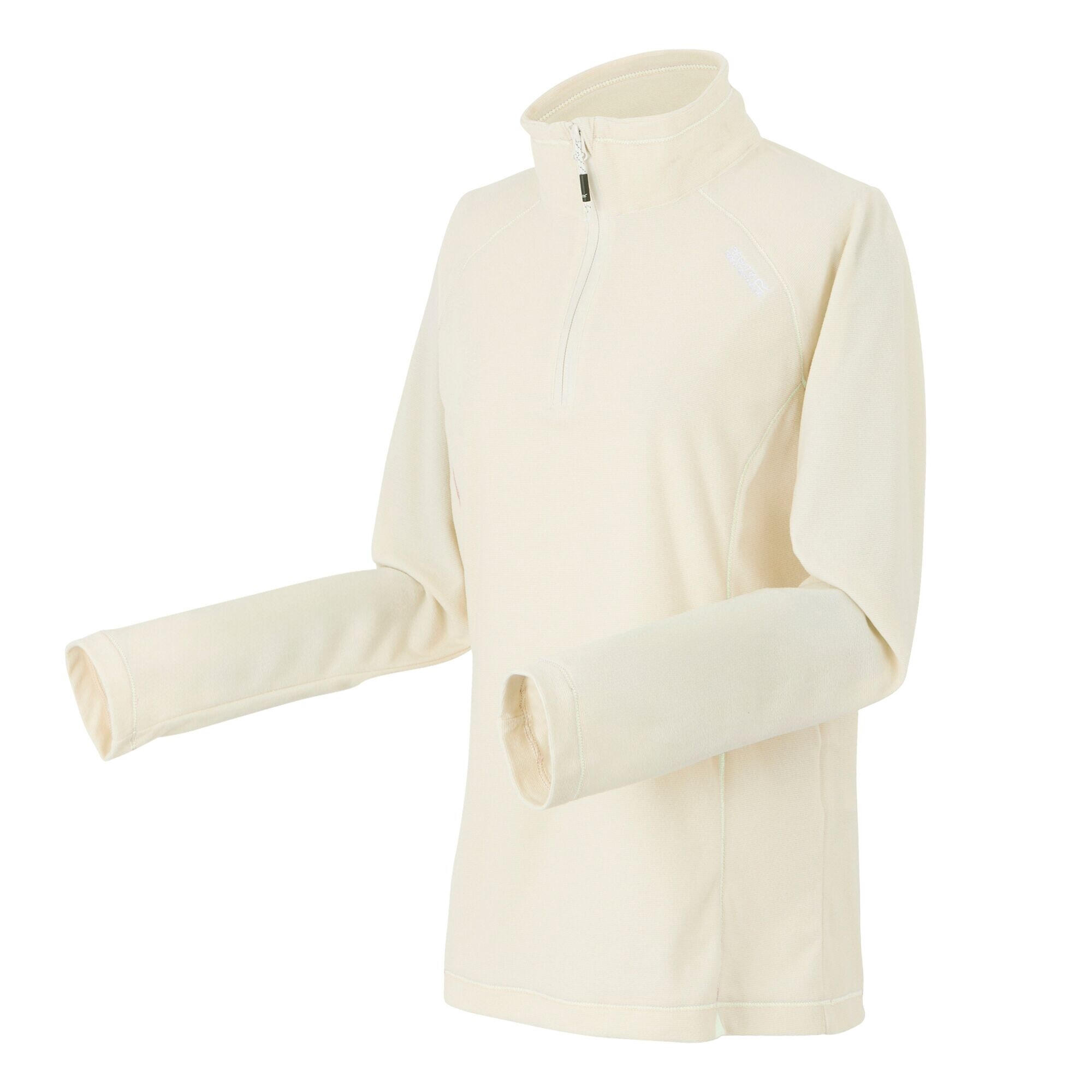 Haut Polaire MONTES Femme (Vanille Clair / Blanc) 3/5