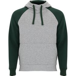 Sweat À Capuche BADET Adulte (Noir / Gris Chiné)