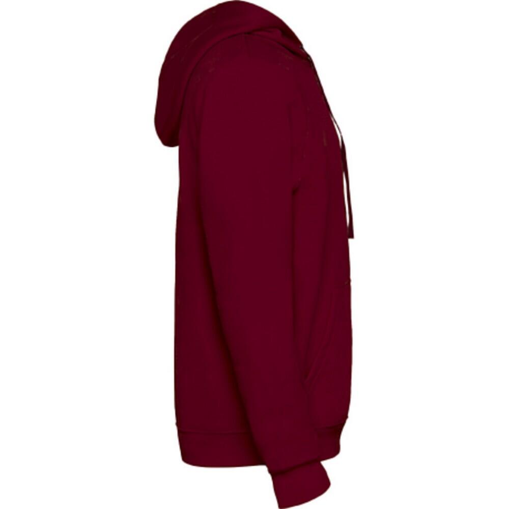 Sweat À Capuche URBAN Homme (Pourpre / Gris Chiné) 4/4