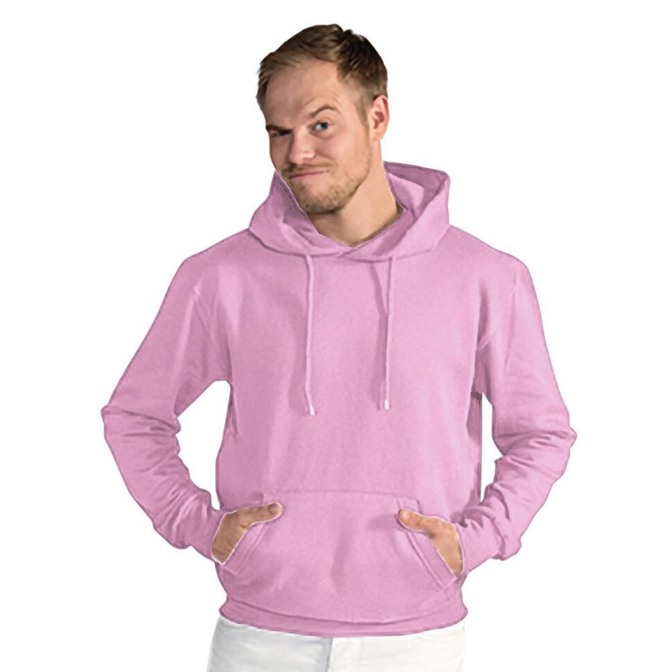 Męska Gładka Bluza Sportowa Przez Głowę Kaptur