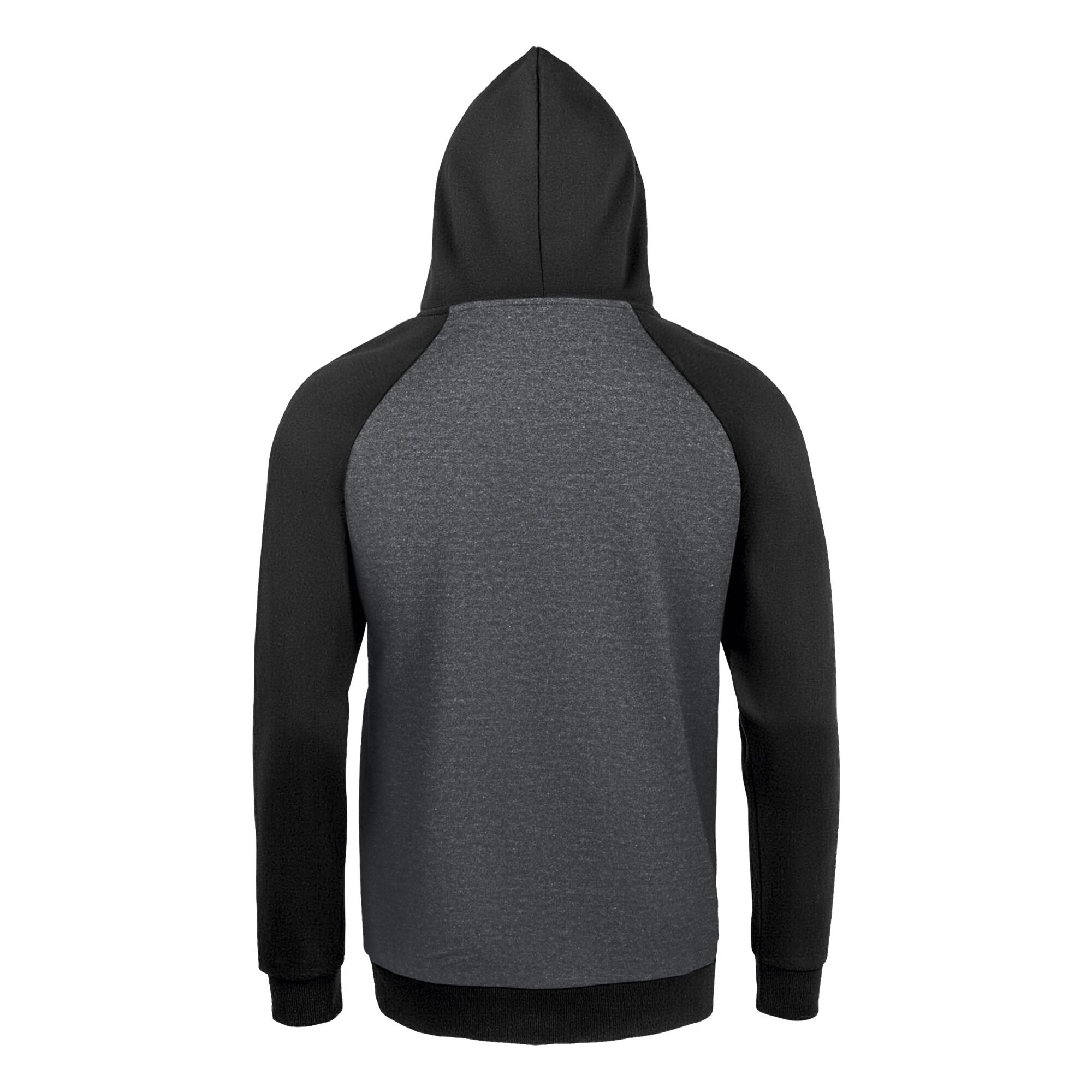 Sudadera Seattle para Adultos Unisex Negro, Gris Carbón Mezcla 2/4