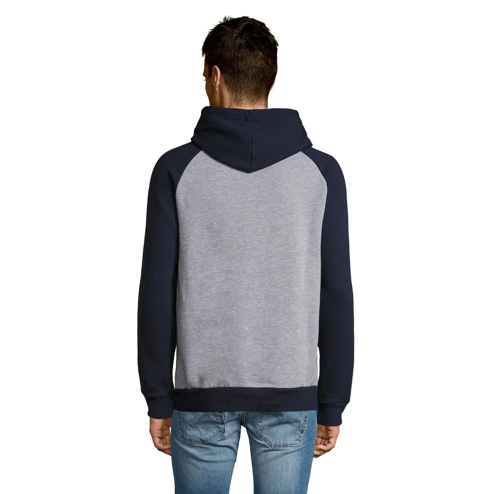 Camisola de malha unissexo para adultos de Seattle (Melange cinzento/Marinha 2/4