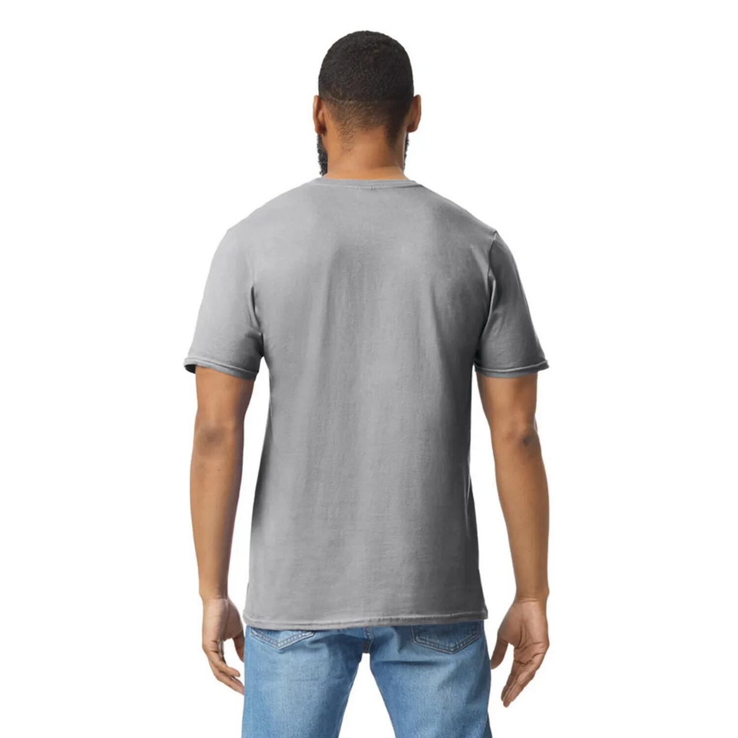Tshirt SOFTSTYLE Adulte (Gris Chiné) 2/3