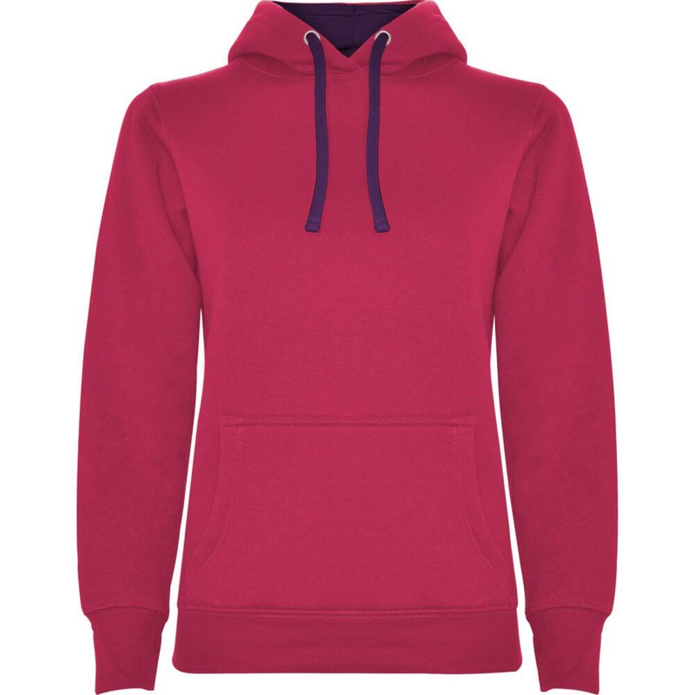 Womens/Ladies Urban Hoodie (Rosette/Purple) ROLY Decathlon