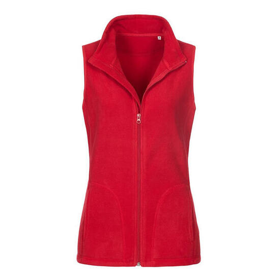 Veste Sans Manches Femme (Rouge Écarlate)